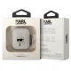 Karl Lagerfeld Karl\'s Head dėklas AirPods 1/2 permatomas
