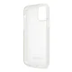 Guess iPhone 11 Pro Max dėklas Glitter, sidabrinis