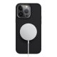 Uniq Keva Magclick dėklas su MagSafe, skirtas iPhone 15 Pro, juodas