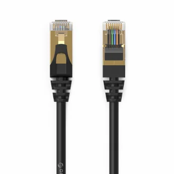 Orico PUG-C7 CAT7 10Gbps RJ45 Ethernet Network Cable, 2m, Black