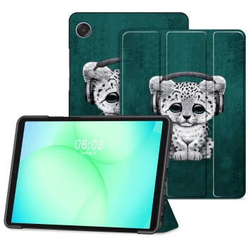 TechProtect SmartCase dėklas Samsung Galaxy Tab A9+ / A11+ 11.0 - Žalias