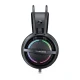 Laidinės žaidimų ausinės Onikuma X88 su RGB ir mikrofonu, juodos