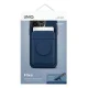 Uniq Flixa magnetic card wallet with stand navy blue
