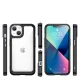 Outer Space Case dėklas telefonui iPhone 14 Plus su geliu rėmeliu, juodas