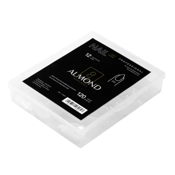 Ocho Nails viršutinės nagų priauginimo formelės Almond 120 vnt.