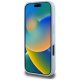Guess PU Grained Big 4G dėklas iPhone 16 Pro Max telefonui, mėlynas