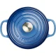 Ketaus puodas Le Creuset Signature apvalus 18 cm, 1,8 l, mėlynas