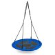Ecotoys vaikiškas lizdo tipo sūpynės, 100 cm, mėlynos