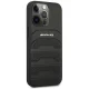 Mercedes iPhone 14 Pro Max dėklas AMG Debossed Lines, juodas