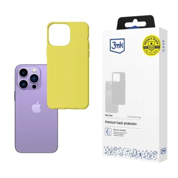 3mk Matt Case for iPhone 14 Pro, Lime Green