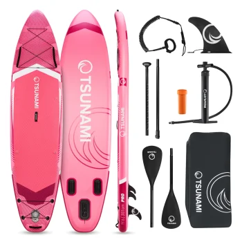 Pripučiama irklentė 4Fizjo TSUNAMI PRO 350 cm, rožinė