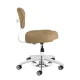Kosmetologinė kėdė-taburetė Azzurro 156-F bump-up, smėlio spalvos
