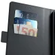 3mk Wallet Case atverčiamasis dėklas Xiaomi 17, juodas