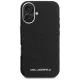 iPhone 16 dėklas Karl Lagerfeld FW Stamped Karl MagSafe, juodas