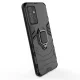 Dėklas Samsung Galaxy A72 4G Ring Armor su stovu, juodas