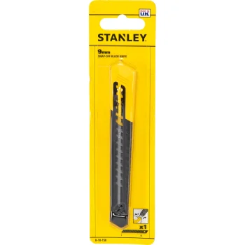 Segmentinis peilis Stanley SM 9 mm, geltonas / juodas