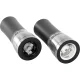 Elektrinis druskos ir pipirų malūnėlių rinkinys Peugeot Daman u\'Select 16 cm, juodas