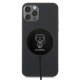 Karl Lagerfeld Iconic 15W MagSafe Wireless Charger, Black