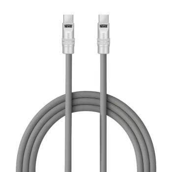 Newell USB-C to USB-C silicone cable, 100 W, 2 m, grey