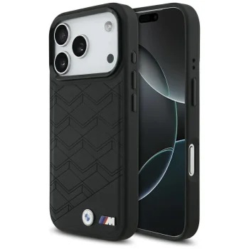 BMW M Shape Logo MagSafe dėklas iPhone 17 Pro - Juodas