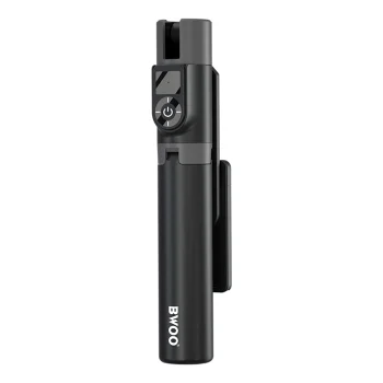 BWOO teleskopinė asmenukių lazda BO-ZP14 su Bluetooth pulteliu, juoda
