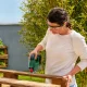 Akumuliatorinis siaurapjūklis Bosch EasySaw 18V-70 su 2,0 Ah baterija