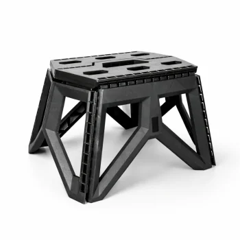 Folding Stool, Black