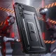 Apsauginis dėklas Supcase Unicorn Beetle Pro, skirtas Samsung Galaxy S24 FE, juodas