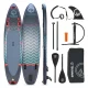 4Fizjo TSUNAMI 350 cm Inflatable SUP Board, Multicolor
