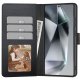 Tech-Protect Wallet Case for Samsung Galaxy S25, Black