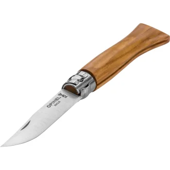 Opinel No. 06 lenktinis peilis iš alyvmedžio, 7 cm