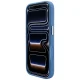 Guess Embossed 4G Classic MagSafe dėklas iPhone 17 Pro Max / 18 Pro Max, mėlynas