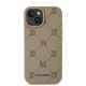 Karl Lagerfeld dėklas iPhone 15 su MagSafe Karl Heads, smėlio spalvos