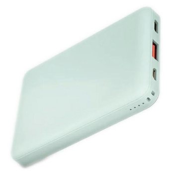 Išorinė baterija Uniq Fuele Mini, 8000mAh, 18W PD, žalia