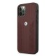BMW Curve Perforate dėklas iPhone 12 Pro Max, raudonas