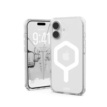 UAG Plyo MagSafe Phone Case Cover iPhone 17 - Clear and White