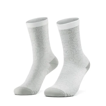 Rockbros ROAD TO SKY Cycling Socks 36-38 cm - White