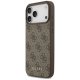 Guess dėklas iPhone 17 Pro Max telefonui 4G Classic, rudas
