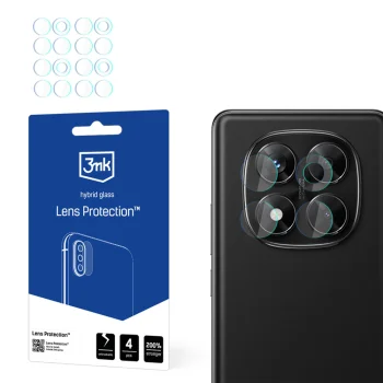 Hibridinis kameros stiklas 3mk Lens Protection, skirtas Xiaomi Redmi Note 14 Pro 4G