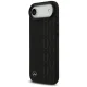 Mercedes Leather Laurel Leaves MagSafe dėklas iPhone Air, juodas