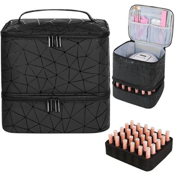 Trunk bag organizer for cosmetics mega box