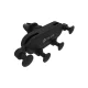 Devia Kintone ES071 gravity car air vent phone holder, black