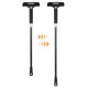 Wozinsky WBR-01 universalus reguliuojamas dviračio skydelis, juodas