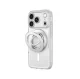 Dėklas iPhone 18 Pro AmazingThing Titan Pro Lens Ring Set su MagSafe, skaidrus