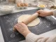 Silicone Pastry Mat 50x40 cm Non-Slip Dough Rolling Board, Grey