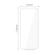 Hidrogelio apsauginė plėvelė Tech-Protect Hydro flex+, skirta Motorola Edge 70 Fusion / 70 Fusion+ 5G, 2 vnt.