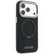 Guess Ring Stand 360 MagSafe dėklas iPhone 18 Pro Max / 17 Pro Max, juodas