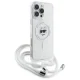 Karl Lagerfeld iPhone 16 Pro dėklas IML Choupette Head & Cord MagSafe, skaidrus