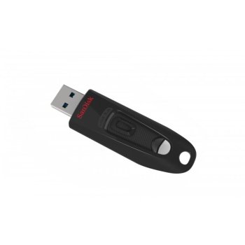 USB atmintinė SanDisk Cruzer Ultra 128GB USB 3.0, juoda