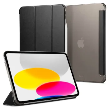 Spigen Smart Fold dėklas iPad 10.9 2022 (10 gen.), juodas